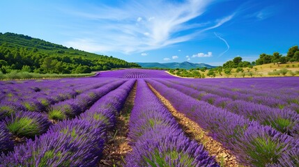 Lavender Field in Provence, France
