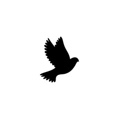 Flying Dove Birds Silhouettes