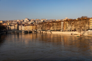 Fototapeta premium Lyon. Rhône