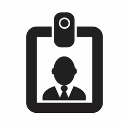 Identity card - ID card vector art