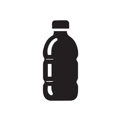 bottle of medicine silhouette