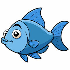 vector illustration of fish