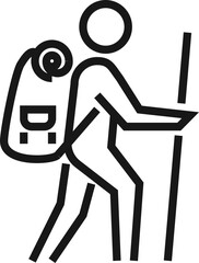vector illustration of a painter