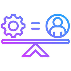 Work-Life Balance Icon