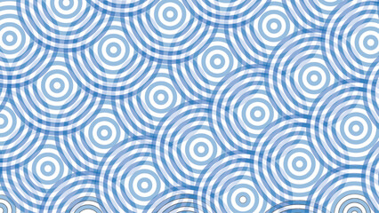 Seamless pattern with blue flowers Overlapping Pattern Minimal  stripe geometric create retro square line backdrop wallpaper .