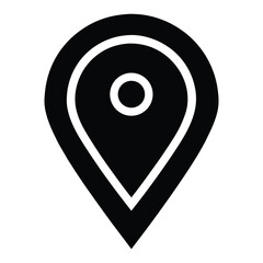 local sea pin vector icon.