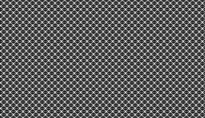 Seamless geometric pattern with dark gray ovals creating a modern and stylish background, ideal for design projects