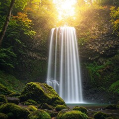 waterfall in the forest