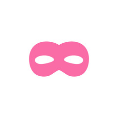 Villian face mask eye mask vector