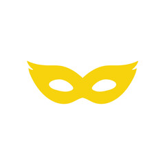 Villian face mask eye mask vector