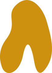 Brown Abstract Triangel