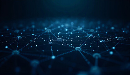 Obraz premium Abstract Representation of Network Connections