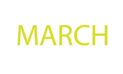 MARCH wordmark business logo design