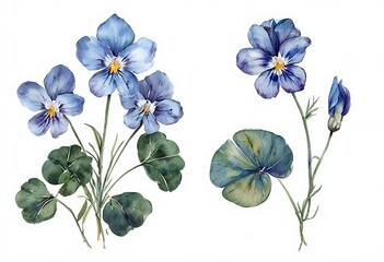 Fototapeta premium flower isolated on white background