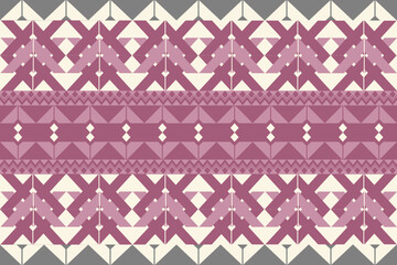 Seamless Ethnic Pattern Texture. Navajo Geometric Print, Rustic Decorative Ornament. Abstract Geometric Pattern. Native American Pattern Ornament for the Design of Clothing