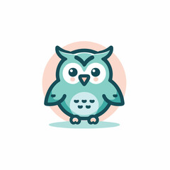 cute owl vector image