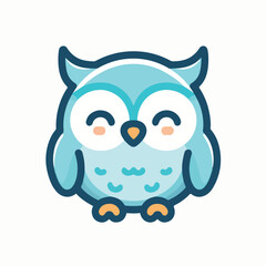 cute owl vector image