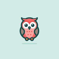 cute owl vector image