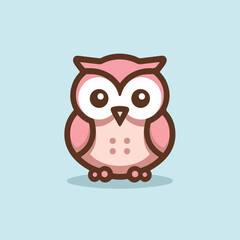 cute owl vector image