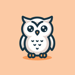 cute owl vector image