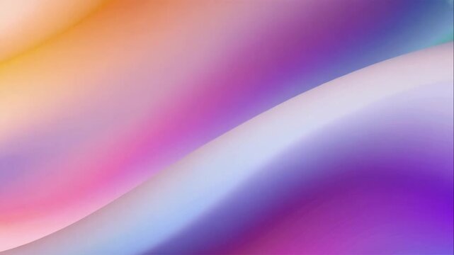 Colorful Abstract Design with Smooth Curves and Vibrant Hues