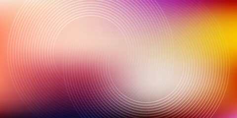 Blue abstract background with glowing circles. Swirl circular lines pattern. Geometric spiral. Twirl element. Modern graphic desi