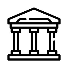 bank line icon