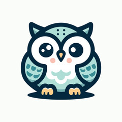 cute owl vector image