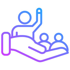 Obraz premium Support Icon