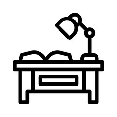 library line icon