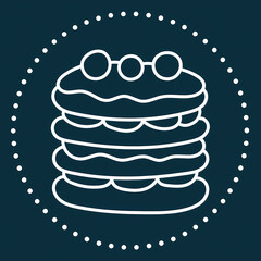 icons for sites on dark blue background with flour products