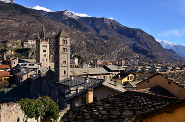 The small city of Susa, Italy