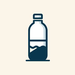 drinking water bottle vector image