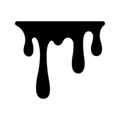 drop paint icon color editable on white background
