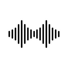 pulse icon vector color editable on white background