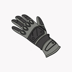 Protective Gloves Icon for Safety Handwear Symbol for Industrial and Medical Use