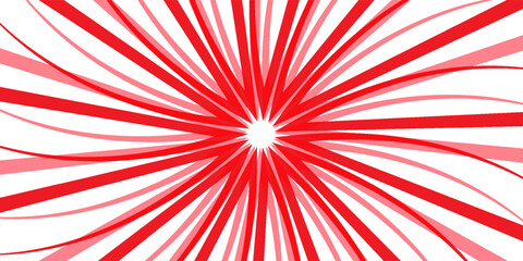 Fototapeta premium red and white sunburst background