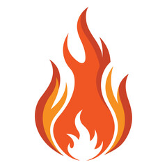 Fire Flame Symbol Graphic Silhouette