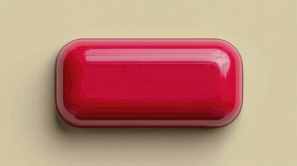 Simple rectangular button ideal for website or application - button flat graphic