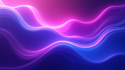 Fototapeta premium Blue and Pink Abstract Waves – 4K Fluid Gradient BackgroundColorful Wave Flow – Blue Pink Abstract Wallpaper in 8KVibrant Gradient Flow – Abstract Blue and Pink Motion 