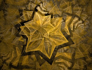 Imaginatory fractal abstract background Image