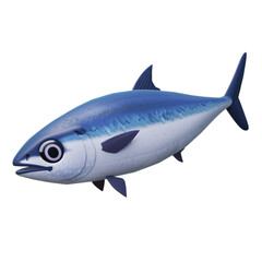 Obraz premium Fish 3D Icon Illustration Isolated on Transparent Background
