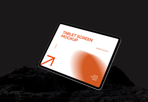 Tablet Mockup Template