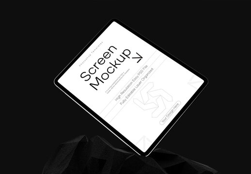 Modern Tablet Device Mockup