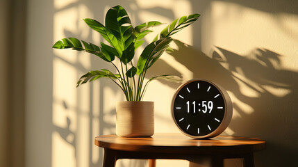 Clock in each moment