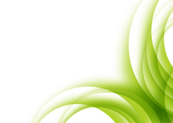 NATURAL FRESH LIGHT GREEN CIRCLE ABSTRACT BACKGROUND DESIGN