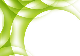 SIMPLE FRESH LIGHT GREEN CIRCLE ABSTRACT BACKGROUND DESIGN