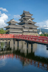 Naklejka premium 松本城