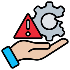 Risk Management Icon