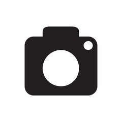 Simple Black Camera Icon Photography, Digital, Photo App, Website Design Element
